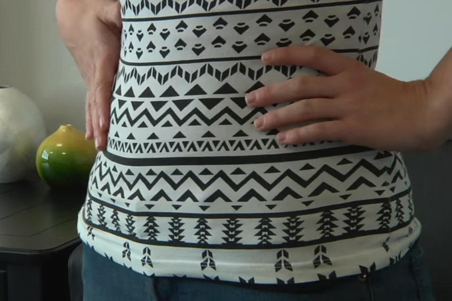 Dressing with an Ostomy