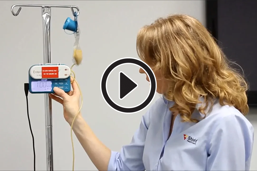 EnteraLite® Infinity Pump Training Video & Instructions Shield HealthCare