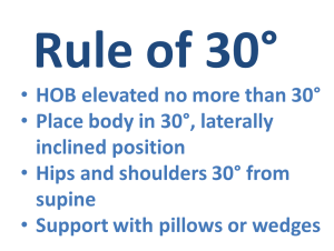 Rule of 30 guidelines.