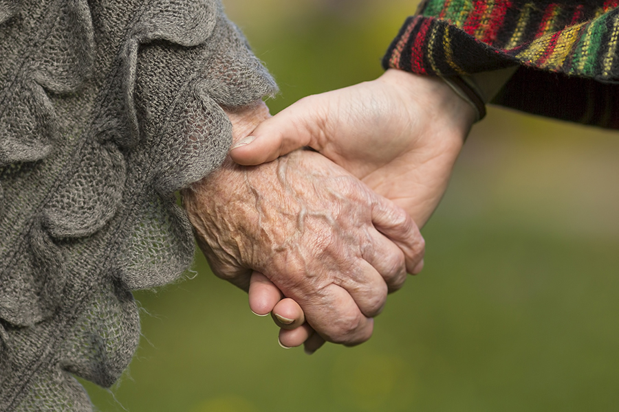 Caring for an elderly parent
