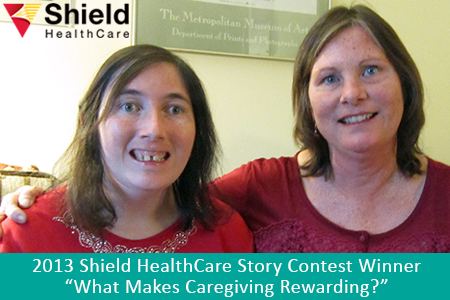 Shield HealthCare Caregiver Story Contest 2013 Runner Up Tamara E.