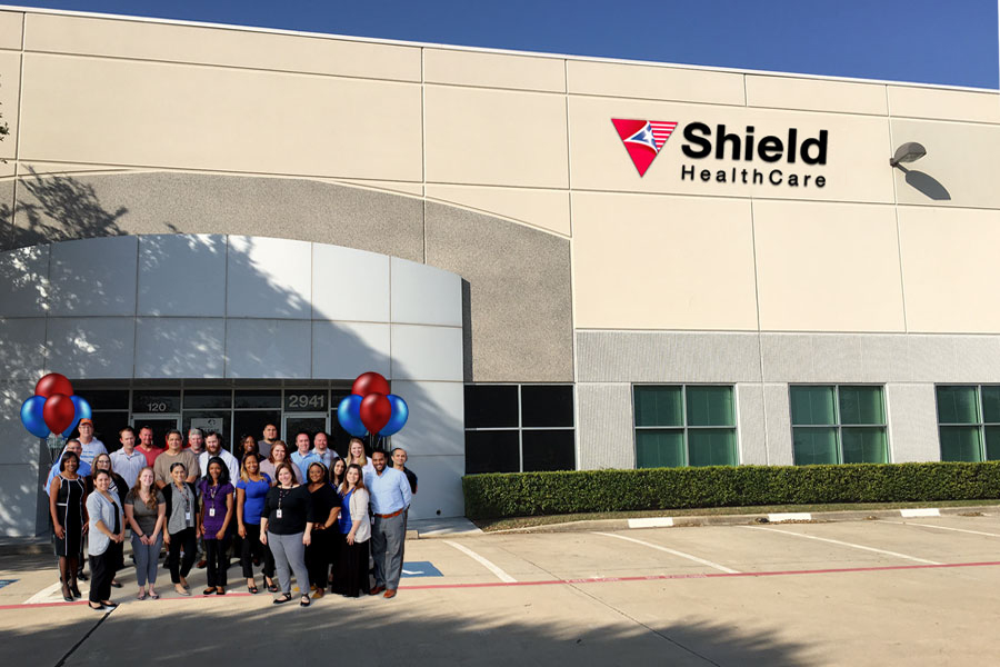 shield healthcare expands texas operations